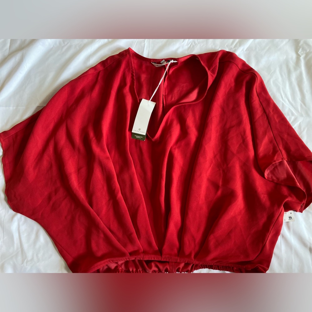Tina Turk Red Blouse